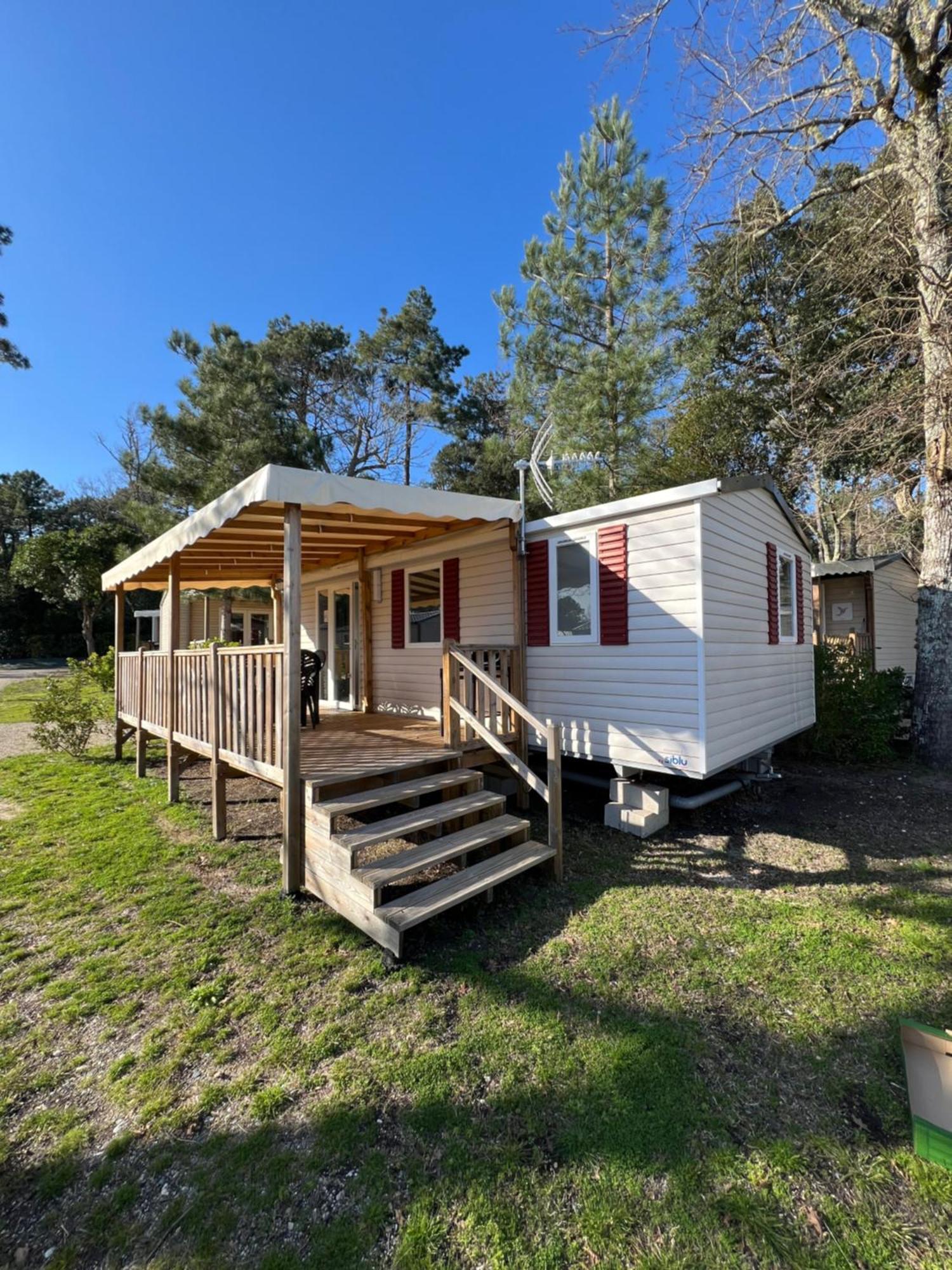Mobilhome Grand Confort 6 Couchages Cap Ferret Lège-Cap-Ferret Esterno foto